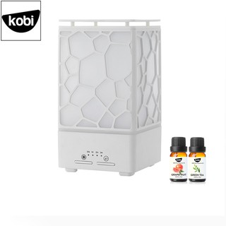 Máy phun sương khuếch tán LẬP PHƯƠNG, thay đèn xông tinh dầu mini, tạo độ ẩm, đuổi muỗi, tặng 2 lọ tinh dầu thiên nhiên