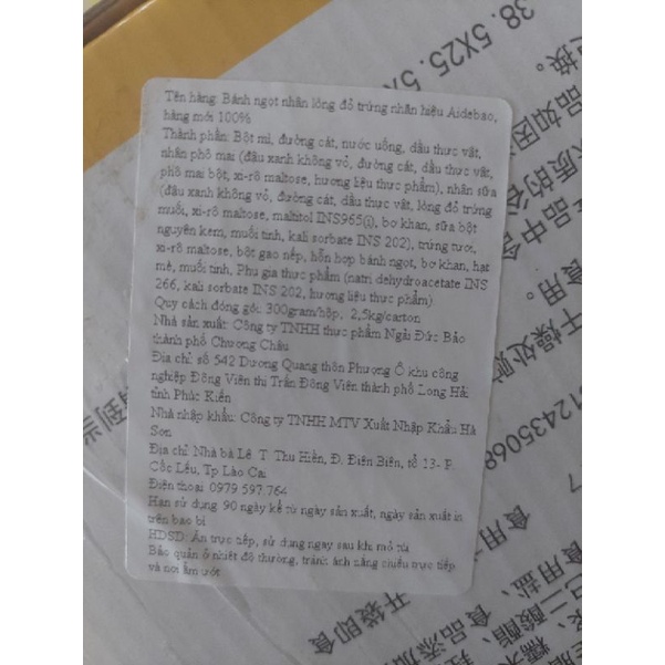 BÁNH PÍA TRỨNG CHẢY NGÀN LỚP ĐÀI LOAN | BigBuy360 - bigbuy360.vn