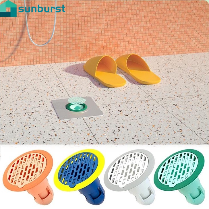 Nắp silicon đậy cống thoát nước chống mùi và côn trùng cho nhà tắm