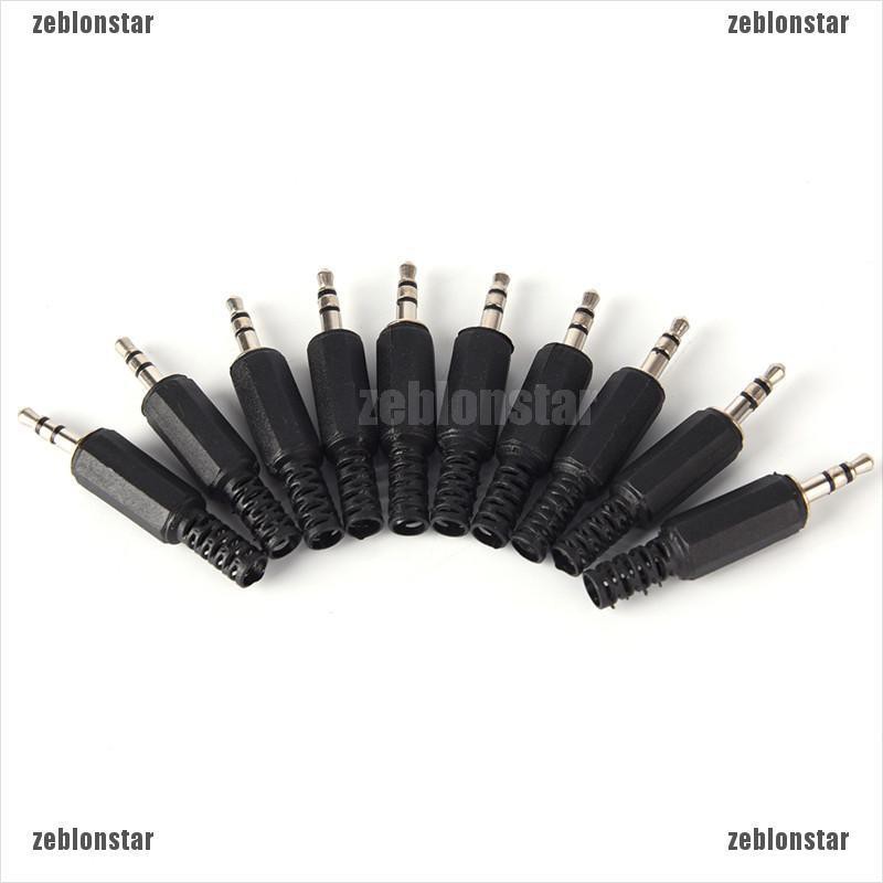 Bộ 5 Đầu Nối jack Âm Thanh 3.5mm 1 / 8 Chuyên Dụng