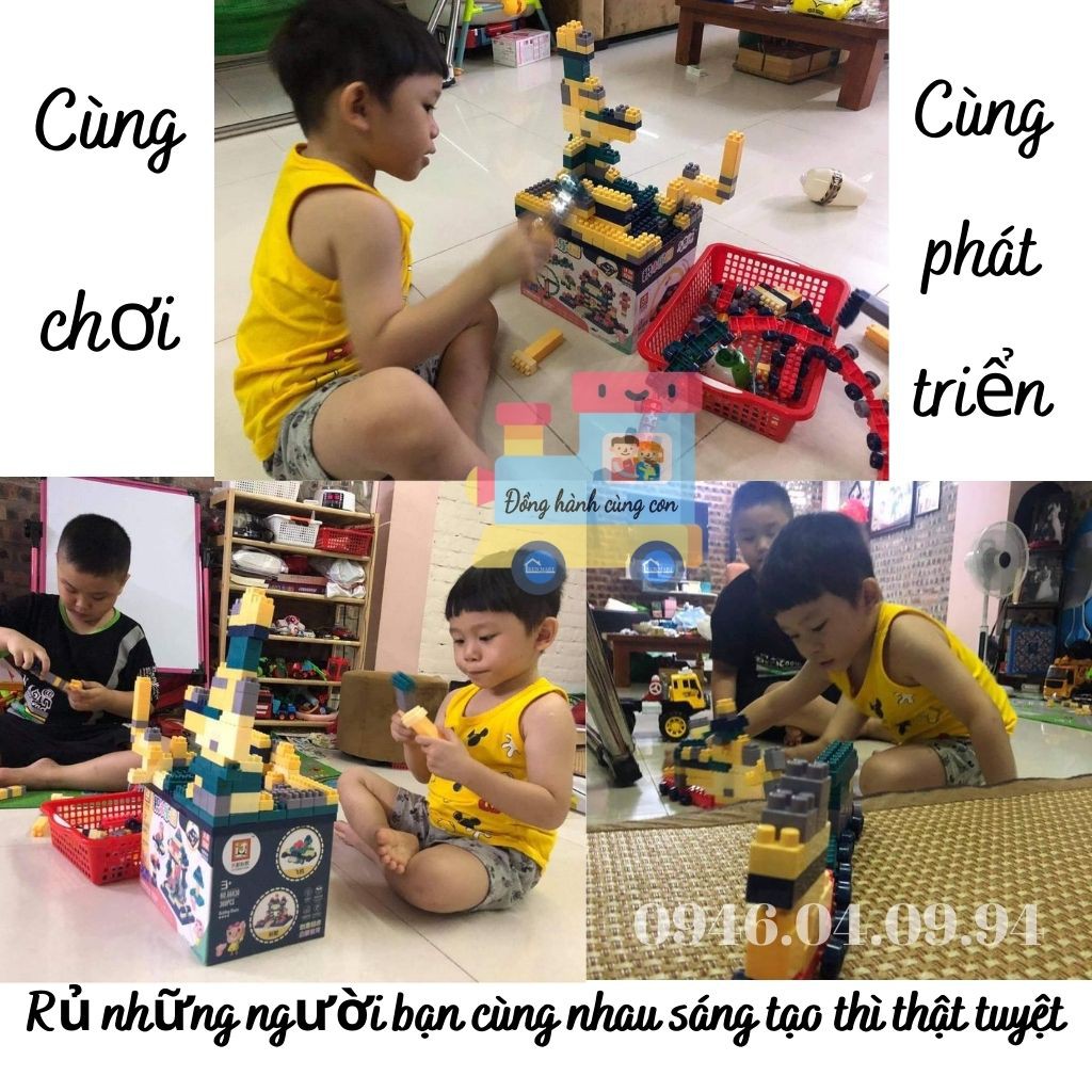 Lego  FREESHIP Đồ chơi xếp hình Building Blocks cho bé thỏa sức sáng tạo