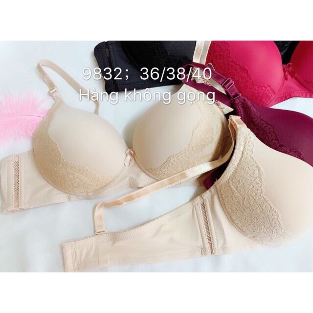 (9832)áo lót trơn có lỗ thông hơi bên sườn