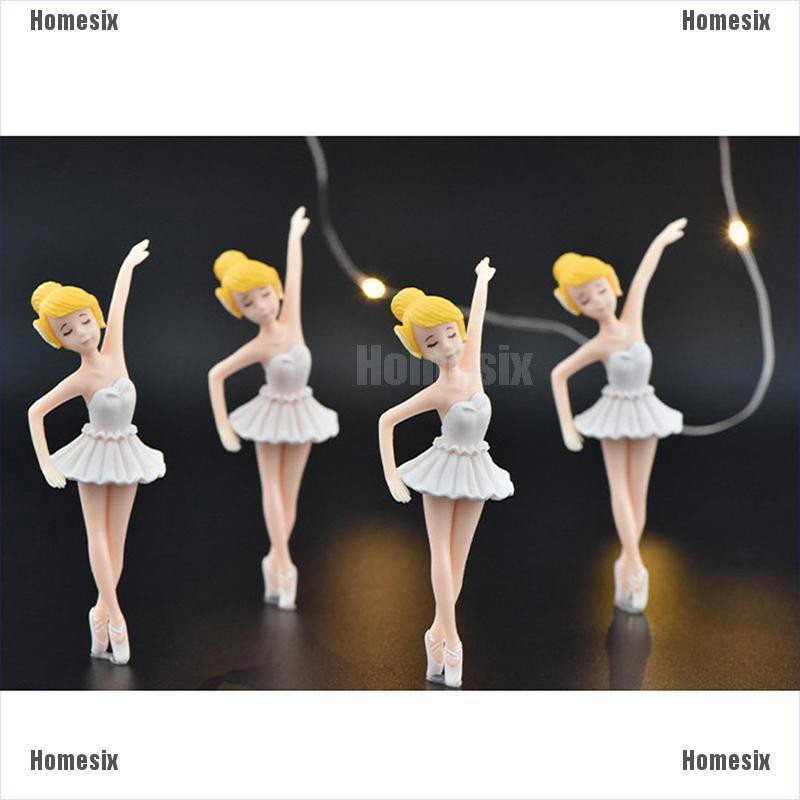 [HoMSI] DIY Miniature Fairy Garden Ornament Decor Pot Craft Ballerina girl Accessorie SUU