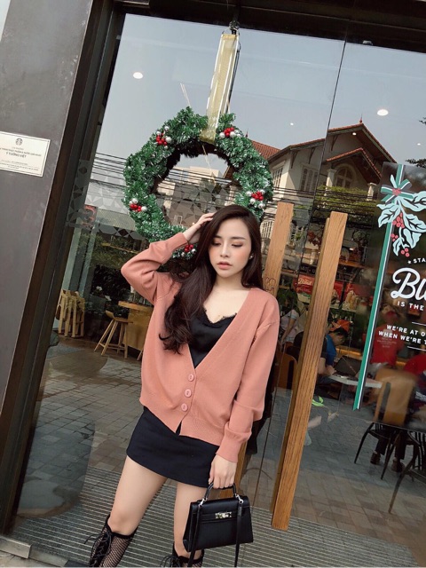 Cadigan 3 nút hàng dệt kim cao cấp | BigBuy360 - bigbuy360.vn