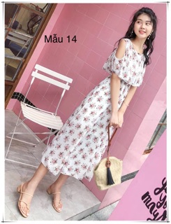 váy maxi đi biển