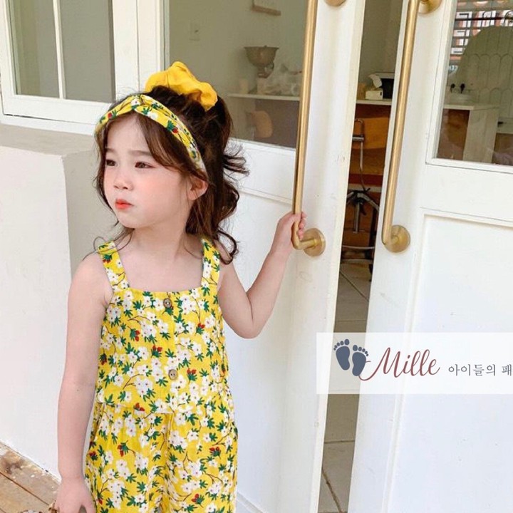 BỘ HAI DÂY BÉ GÁI HOA NHÍ CHO BÉ TỪ 9-19KG