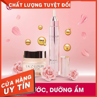 Combo dưỡng da Luxury Laco - Chiết xuât DNA cá hồi - Giúp da căng bóng mịn màng, trắng sáng, ngăn ngừa lão hóa da