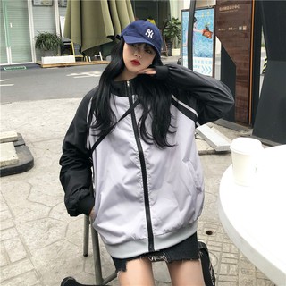 (order) áo khoác dù ulzzang 1 lớp QC cổ trụ kèm hình thật