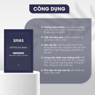 Mặt nạ SMAS Peptide Silk
