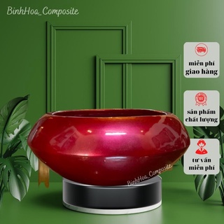 Bình ang composite mã bh203, lọ cắm hoa cao cấp, bình hoa trang trí