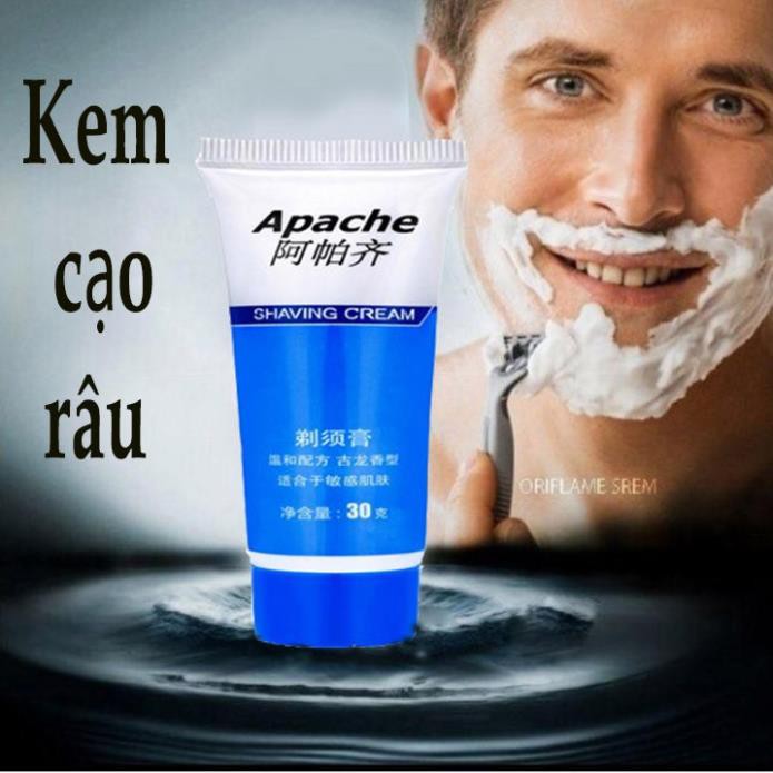 bọt cạo râu apache