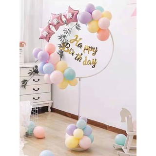TRỤ BÓNG BAY, trụ gắn bóng vòng tròn 1m6 trang trí tiệc