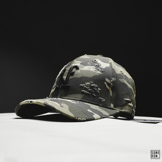 Nón INF Camo Thêu Chữ 