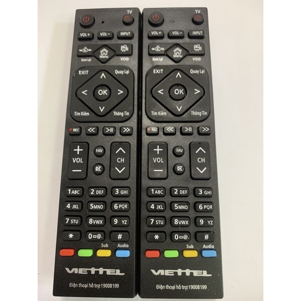 điều khiển remote đầu thu box internet Viettel