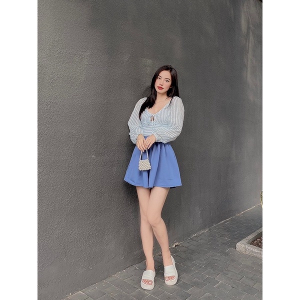 Set Áo Nâu Bèo Short