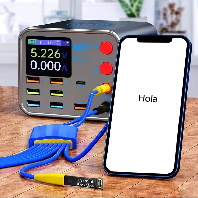 Bộ sạc đa năng + cấp được nguồn MaAnt DianBa No.1 (8 cổng) sạc nhanh, sạc không dây