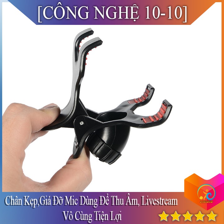 Giá đỡ mic thu âm, livestream karaoke 3 in 1 chắc chắn TL779