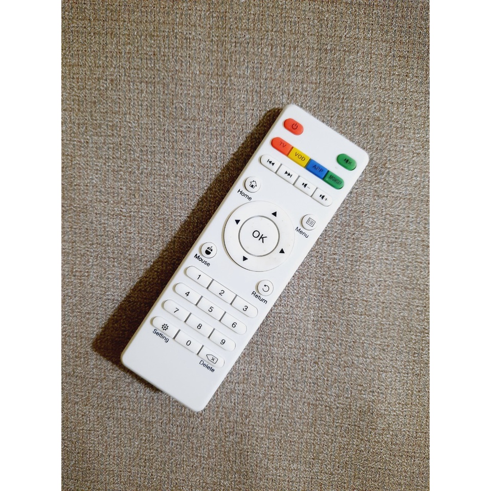 Remote Điều khiển đầu BOX ANDROID TIVI BOX màu trắng- Hàng chính hãng theo máy