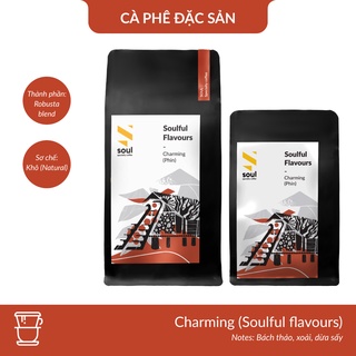 PHA PHIN - CHARMING QUYẾN RŨ - BỘ SƯU TẬP CÀ PHÊ HƯƠNG VỊ TÂM HỒN 2021 TÚI 200GRAM, 500GRAM MỚI LẠ, ĐẶC BIỆT, THÚ VỊ