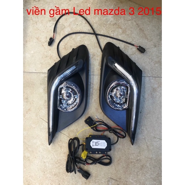 Led gầm 2 chế độ cho Mazda 3 2015 - 2016
