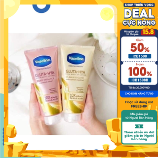 [New2021] VASELINE 10X DÒNG SERUM GLUTA-HYA mới nhất 2021 Nội địa Thái (Tuýp lớn 320ml)