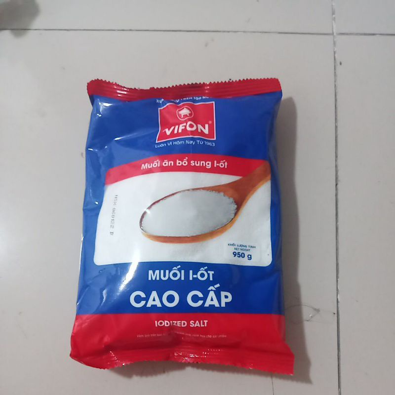 Muối sấy vifon muối iot cao cấp