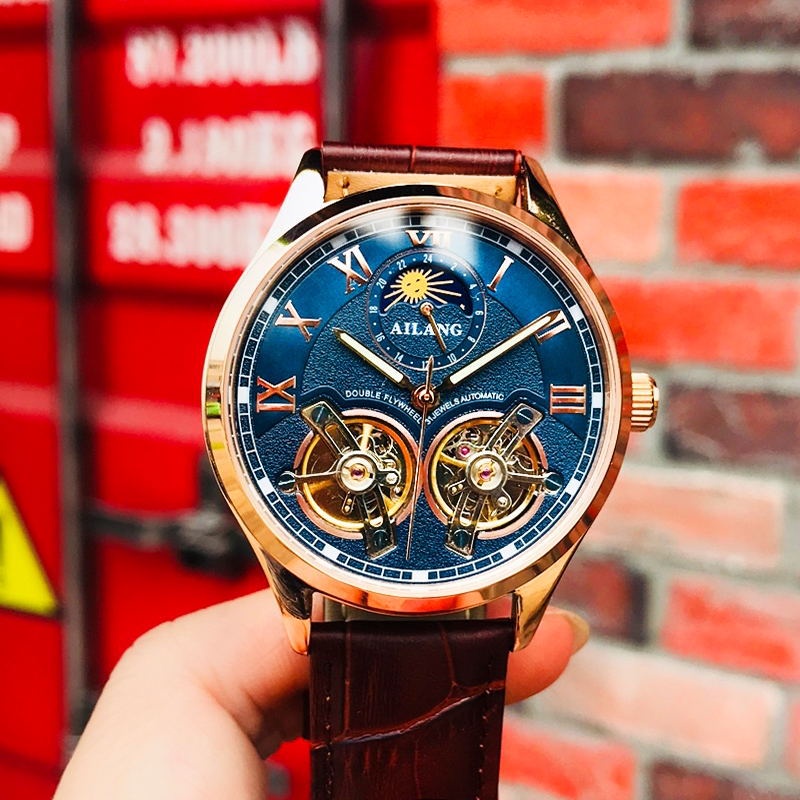 Đồng Hồ Cơ Tự Động Nam Chính Hãng AILANG TD2 Máy Cơ Automatic Kiểu Dáng Thời Trang Đẹp Đẳng Cấp