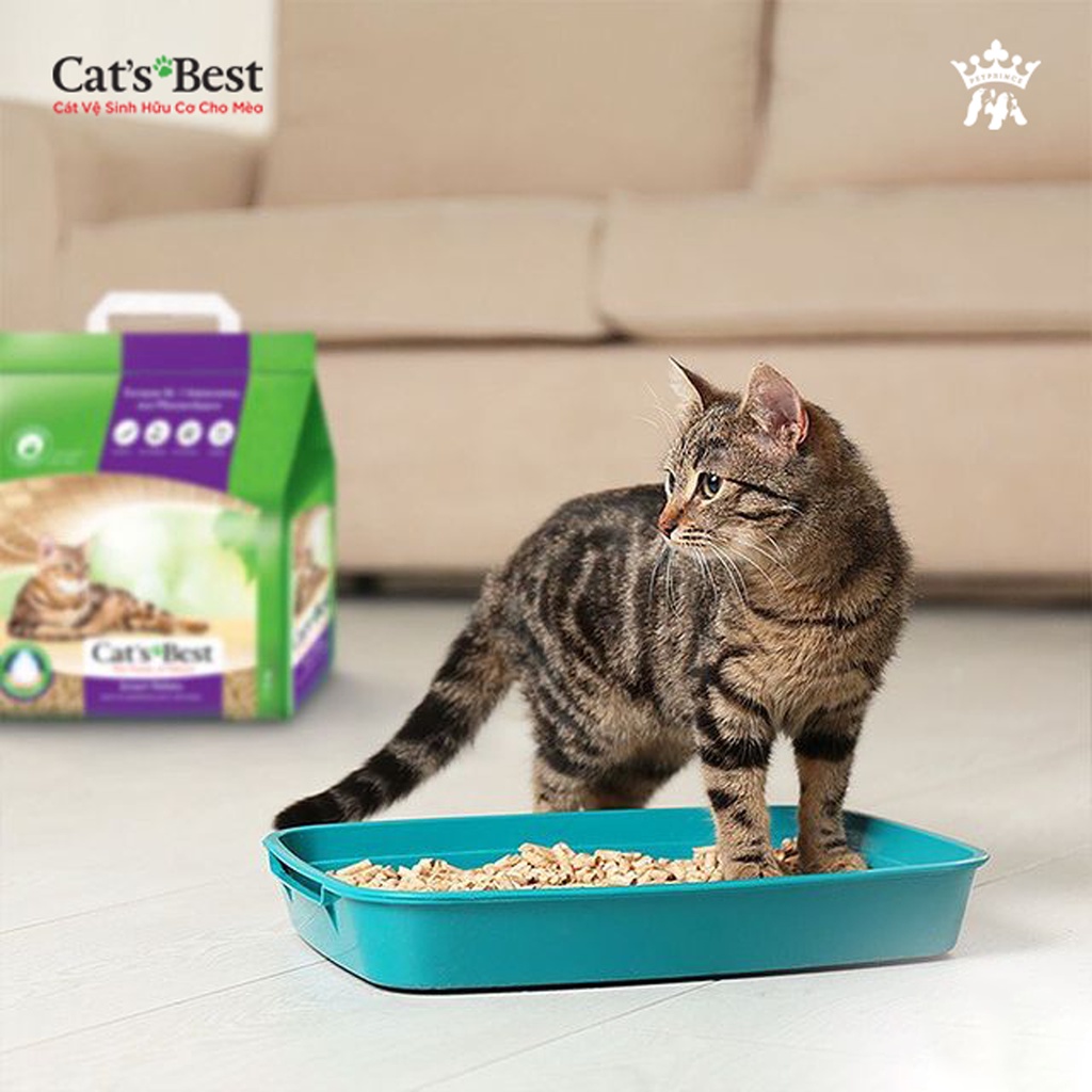 [10L] Cát vệ sinh- Cat's Best Smart Pallets (5kg)