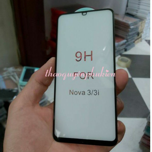 Kính cường lực 5D xịn cho Nova 3/nova 3i ( Full keo màn hình, full viền siêu đẹp )