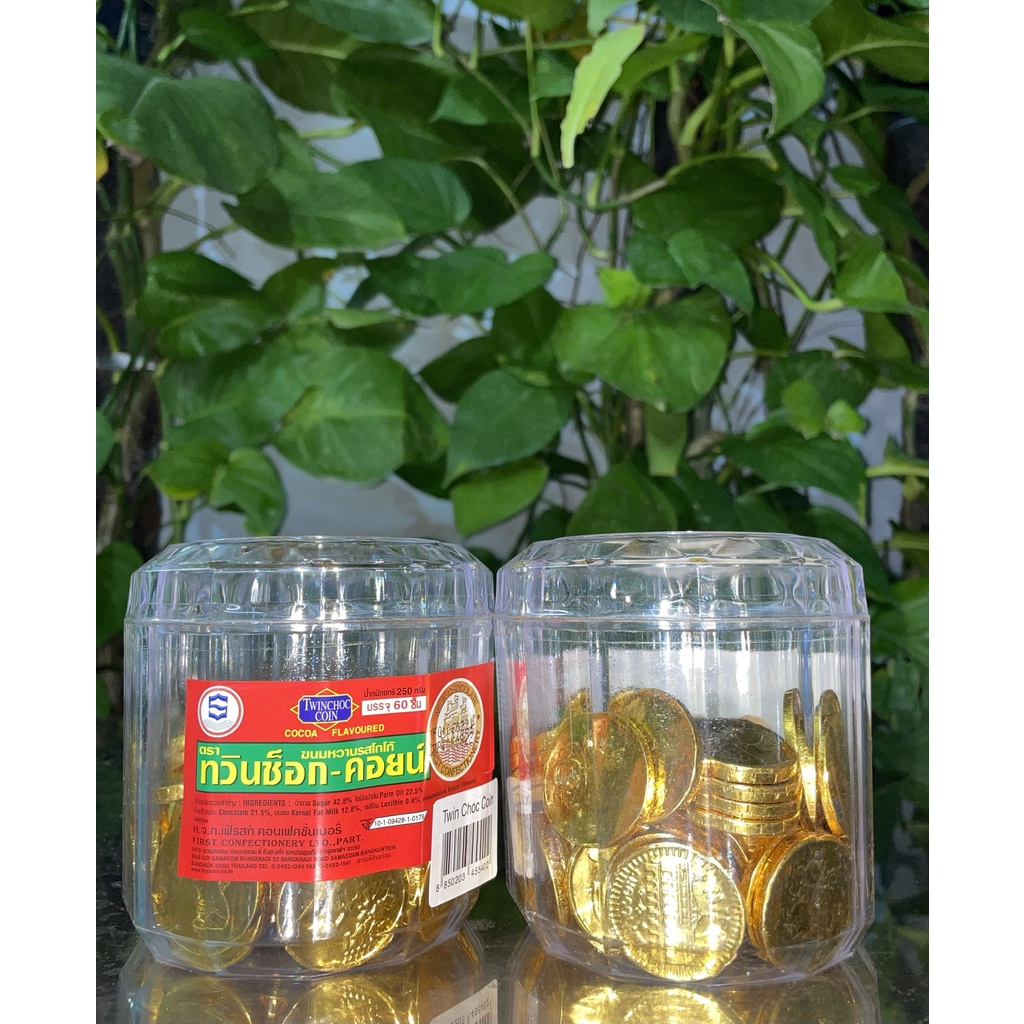 Kẹo Sôcôla Đồng Tiền TwinChoc Coin Thái Lan (Hộp 250g)