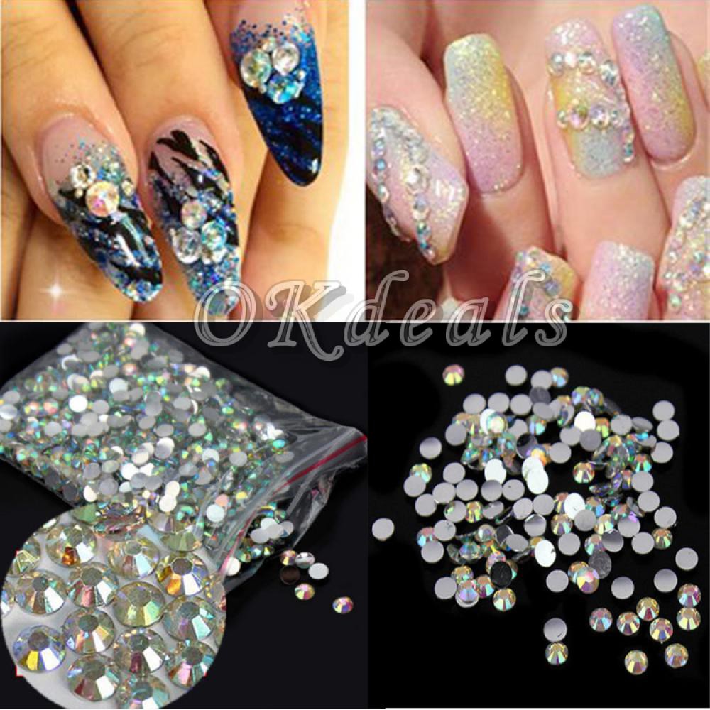 1000 Hạt Nhựa 3Mm Đính Móng Nghệ Thuật