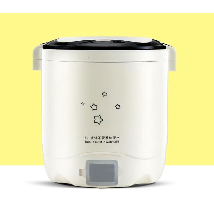NỒI CƠM ĐIỆN MINI 1.2L,Nồi cơm điện mini đa năng, nấu cháo, hầm, hấp luộc