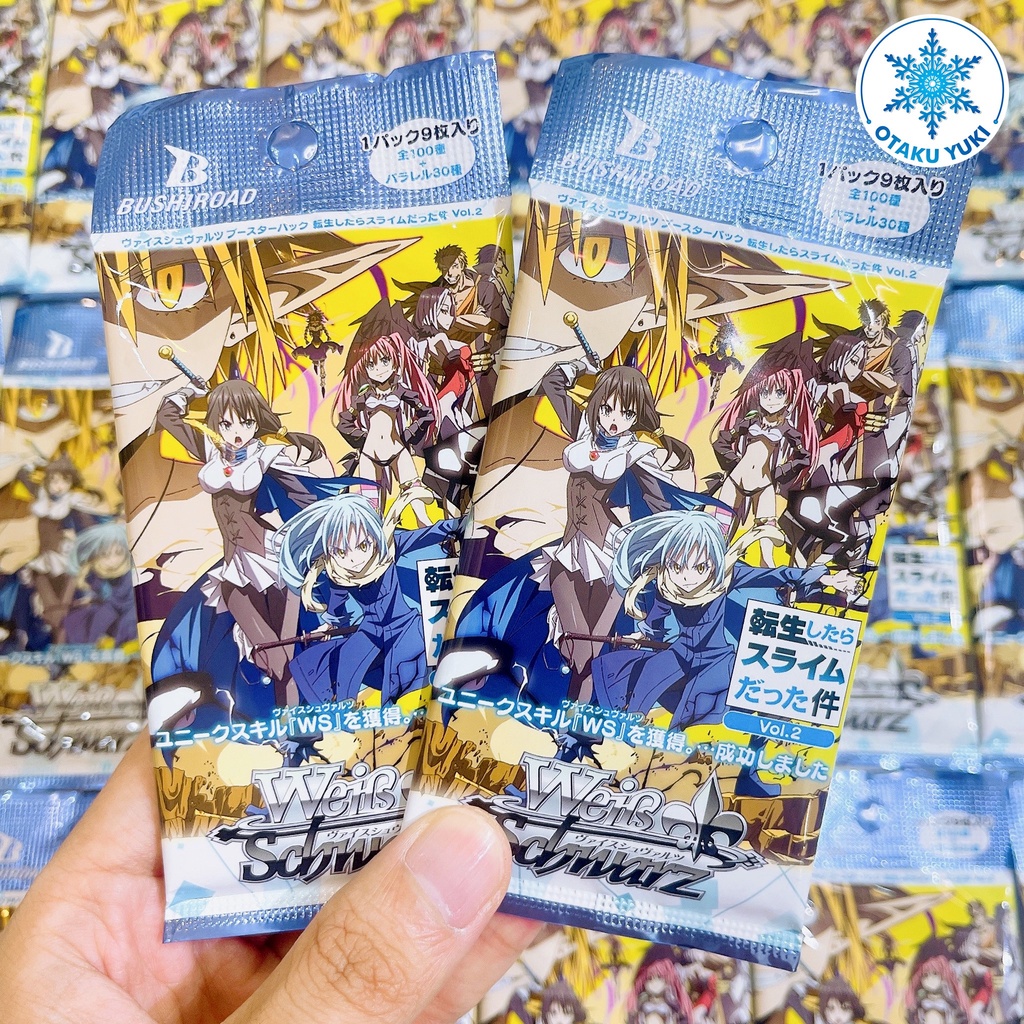Gói Thẻ Nhân Phẩm Rimuru Tempest Weiss Schwarz Vol 2