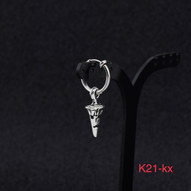 Bông tai nam nữ, bông tai unisex K21
