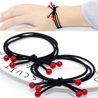 Dây Cột Tóc Đính Nơ Xinh Xắn Cho Nữ