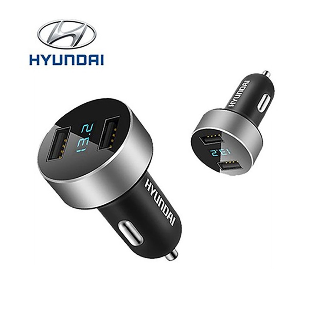 Tẩu sạc ô tô,Tẩu sạc nhanh Huydai - Hy 36C tích hợp hai cổng USB sạc đa năng tiện lợi