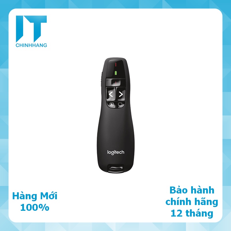 Bút Trình Chiếu Logitech R400 - Hàng Chính Hãng