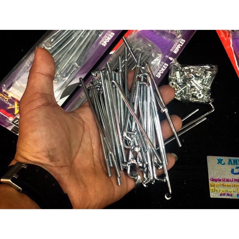 Căm Osaki Crom 14in Dành Cho Các Dòng Tay Ga Đi Bánh Căm Size 89/129&gt;&gt;&gt;&gt;