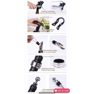 Bộ dụng cụ mở vang DEMENADES - COPPER