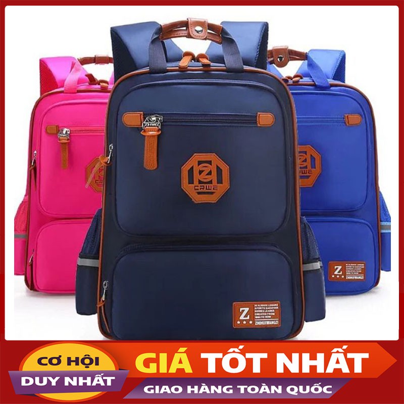 Balo Học Sinh Chống Gù, Chống Thấm Siêu Nhẹ BL11 -Violet_Store