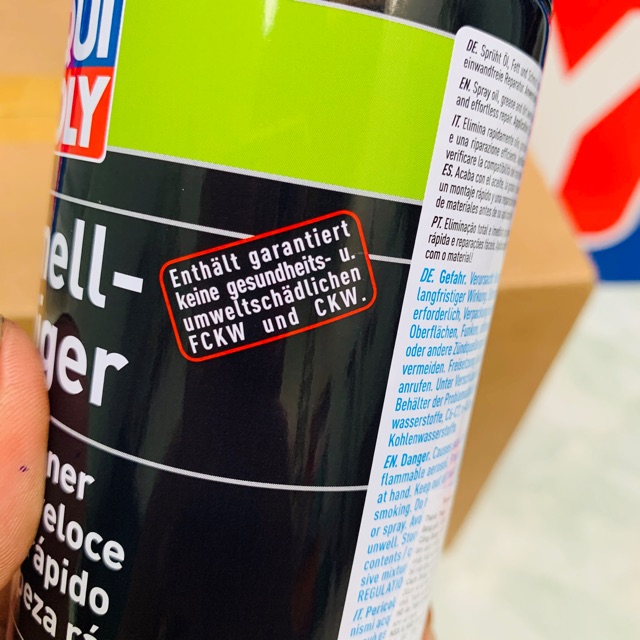 Vệ Sinh Tẩy Dầu Mỡ Liqui Moly Rapid Cleaner 3318 - 500ML Made in Germany