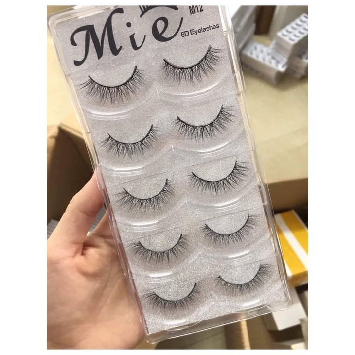 Lông mi giả Mie 5D - 5 cặp  mã M12