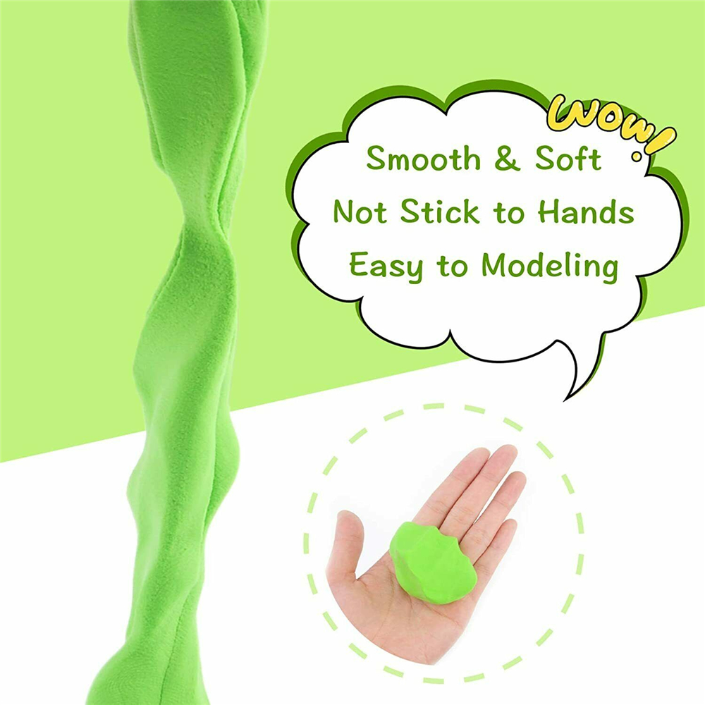 Đất sét polymer 12/ 24/ 36 màu làm đồ chơi cho bé