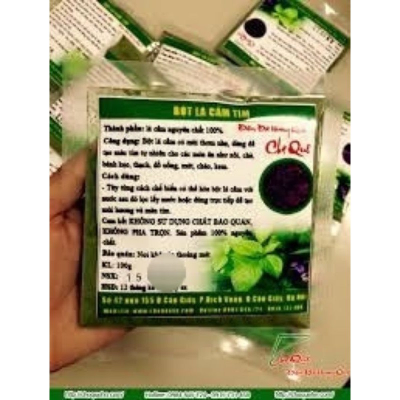 1kg bột lá cẩm tím