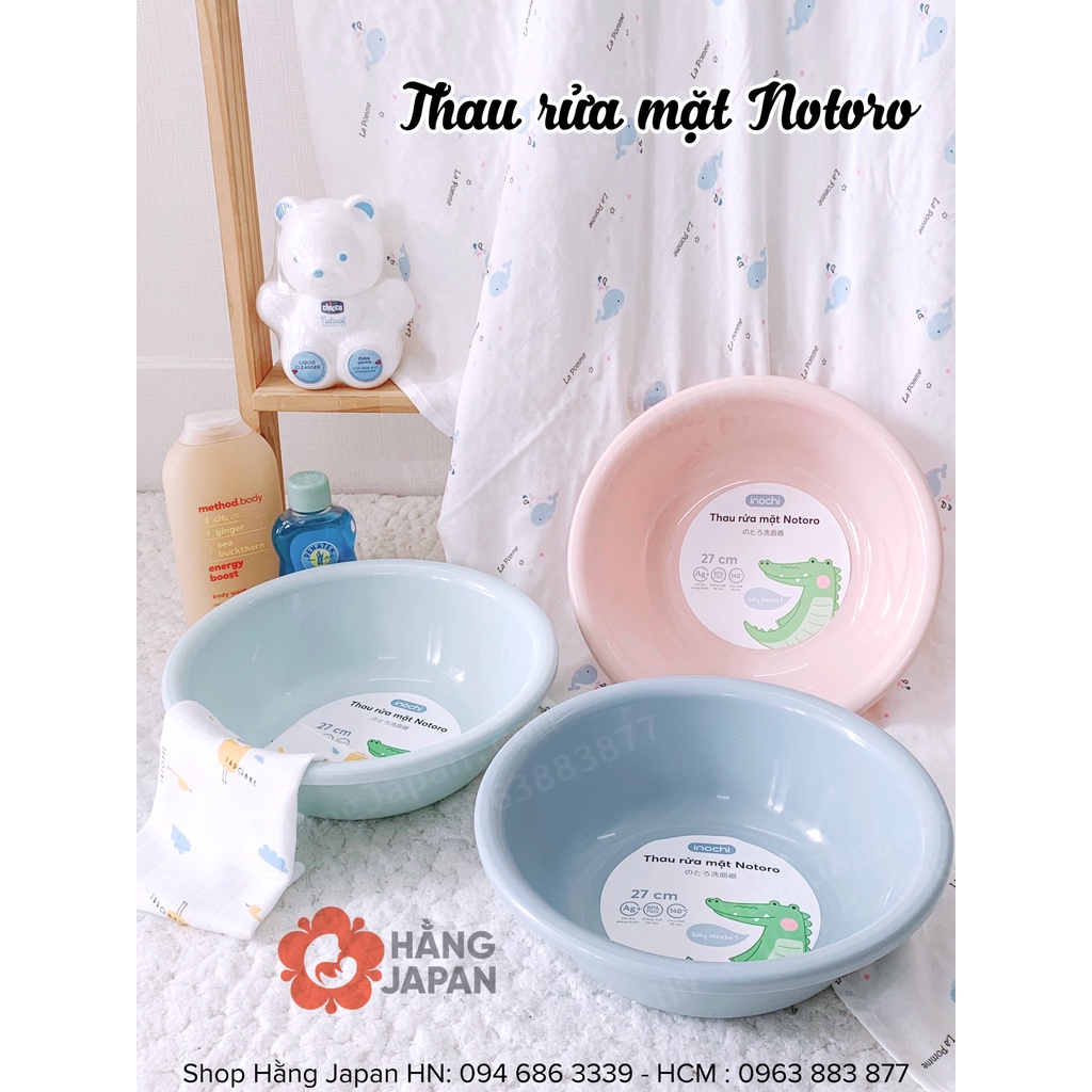 Chậu rửa mặt NOROTO cao cấp của innochi 27cm
