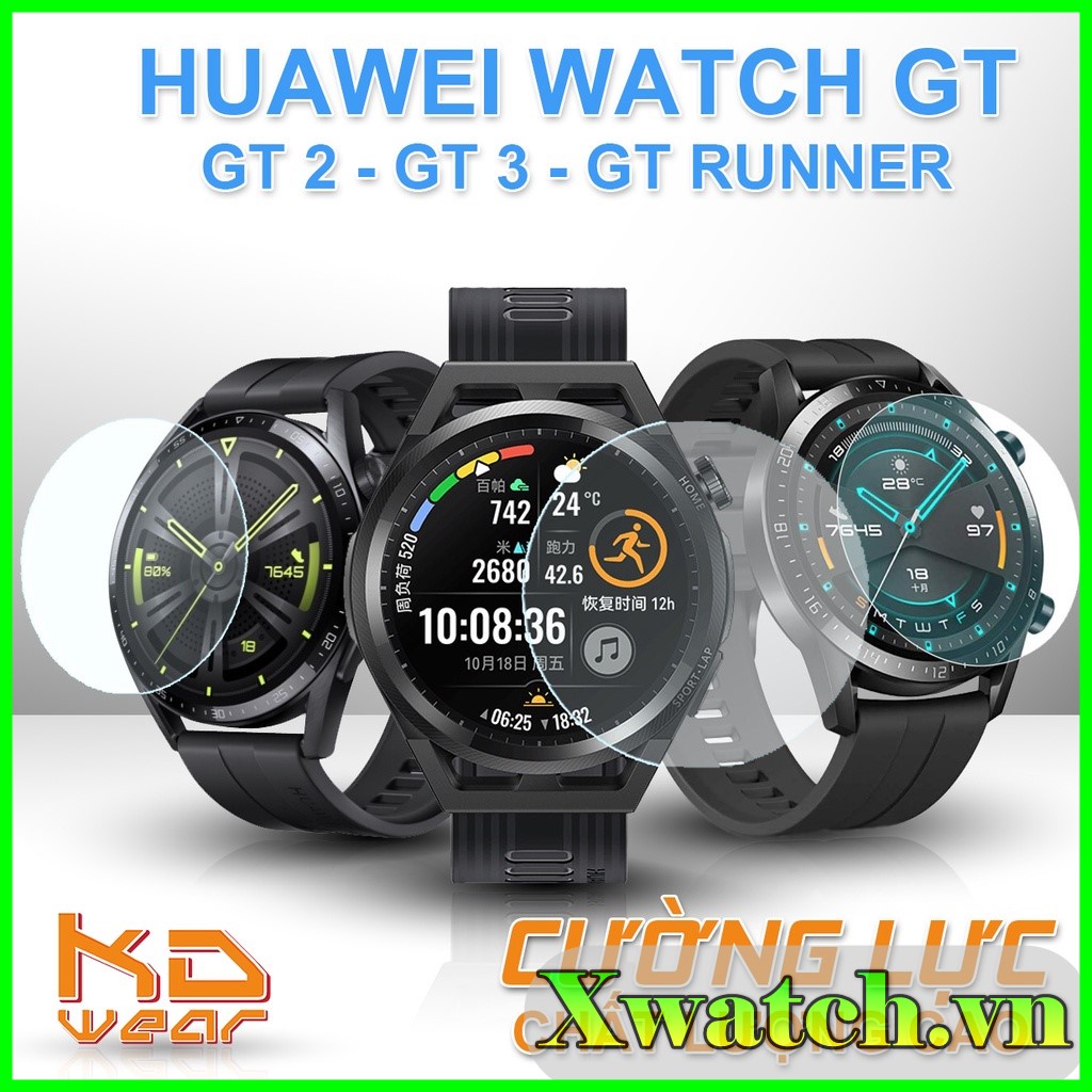 Cường Lực Bảo Vệ Màn Hình Đồng Hồ Thông Minh Huawei Watch GT4 GT 3 46 GT3 42 mm GT2 42mm GT2 46mm GT3 Runner