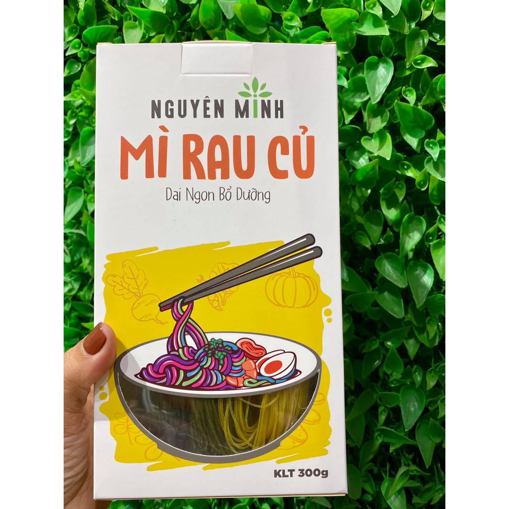 Mỳ rau củ Nguyên Minh (300gr)- Thực phẩm an toàn tự nhiên