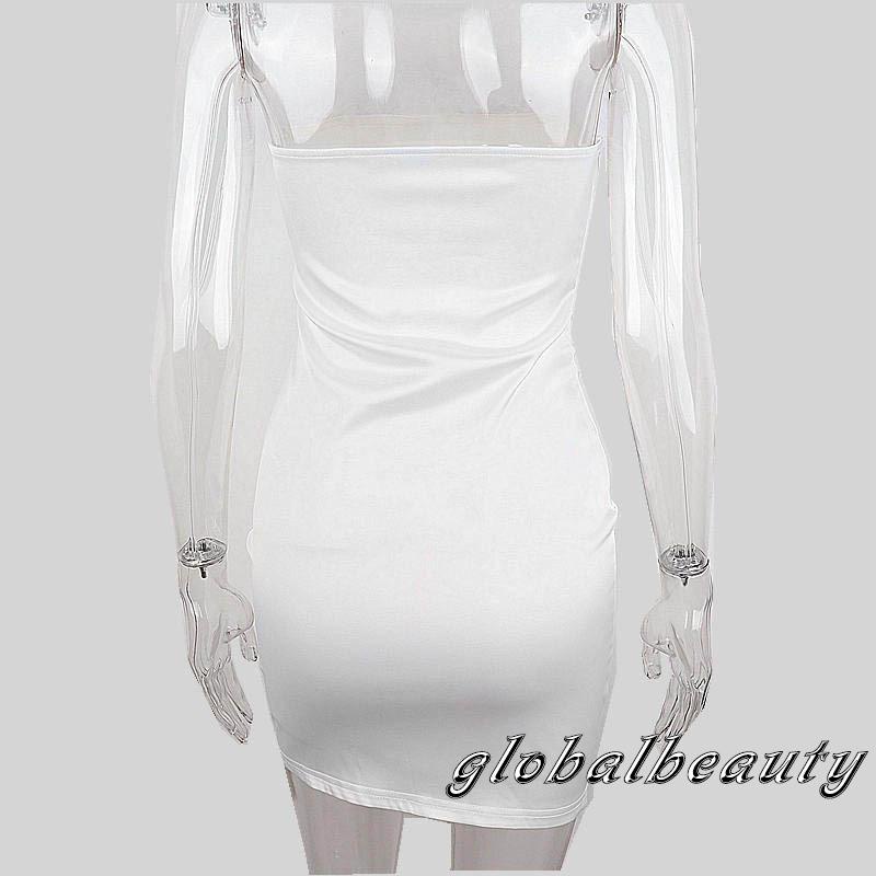 Gb-đầm Nhung Mềm Màu Trơn Ôm Dáng Thời Trang Mùa Hè Cho Nữ Màu Sắc