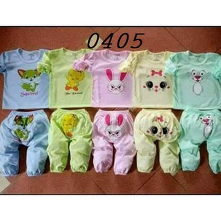 Combo 5 bộ đồ dài cho bé trai/gái