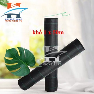 Bạt địa trải nền diệt cỏ cuộn 1mx50m
